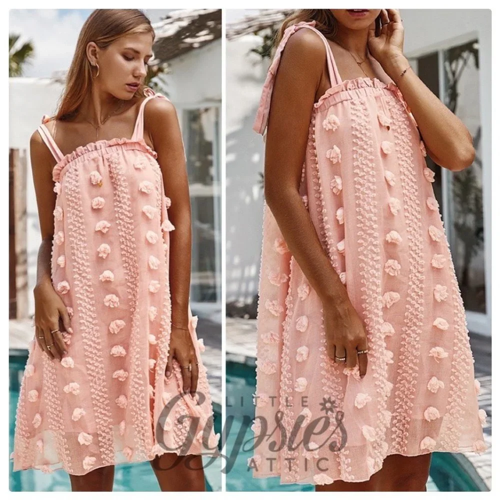 Little Gypsie's Sling Strap Loose Fit Dress - Picture 6 of 15